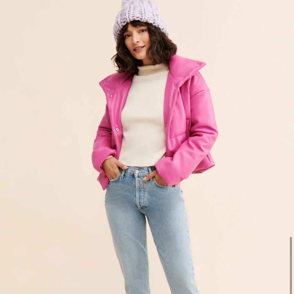 Anastasia Vegan Leather Puffer by Jules Kae